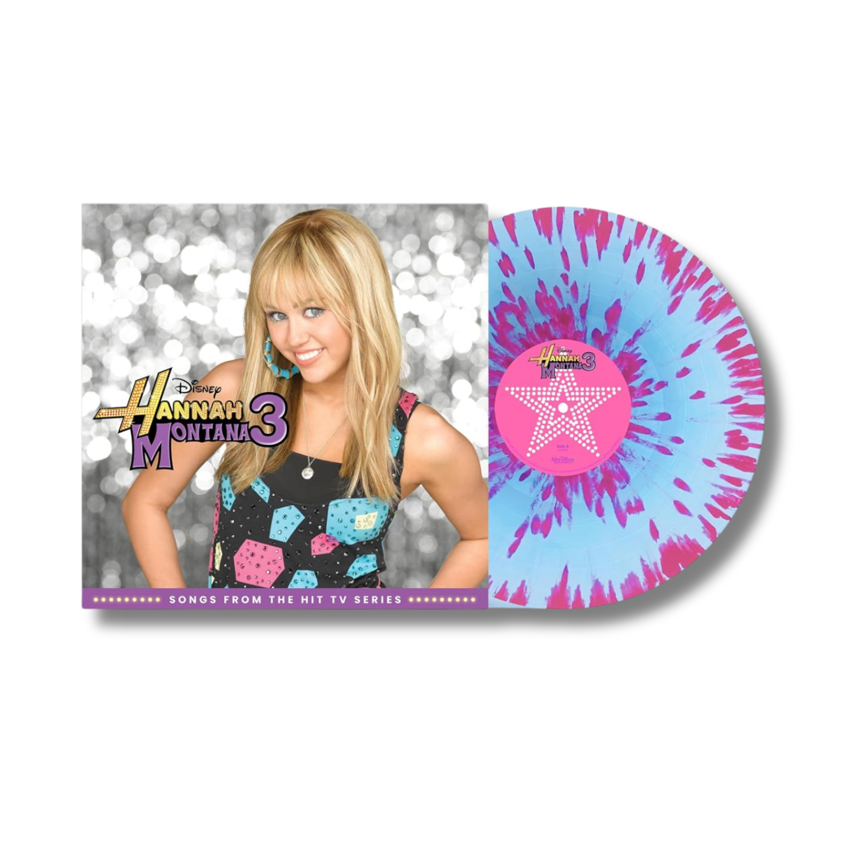 HANNAH MONTANA - Hannah Montana 3 [Limited Pretty In Pink Splatter Vinyl]