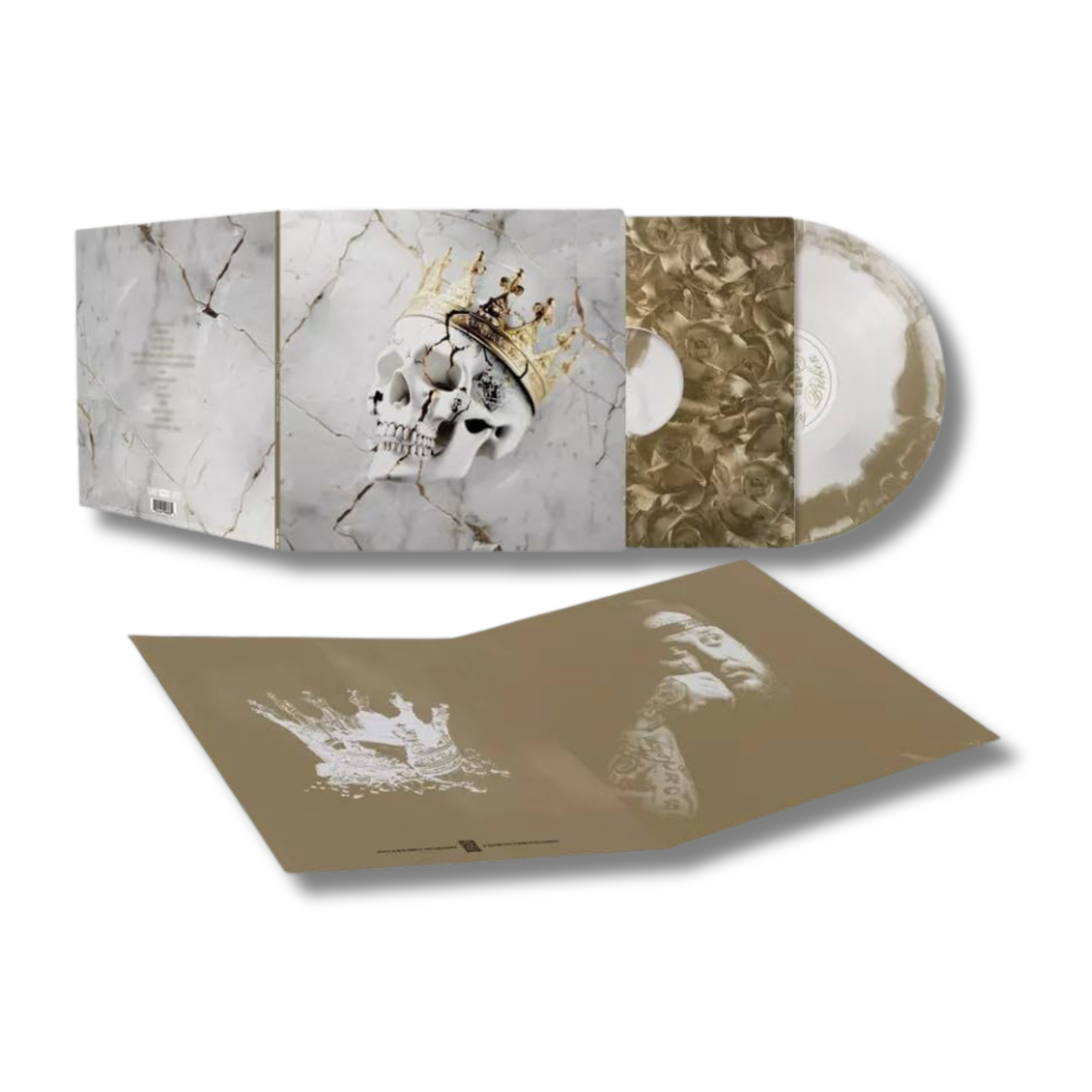 JELLY ROLL - Beautifully Broken [White & Gold Swirl]