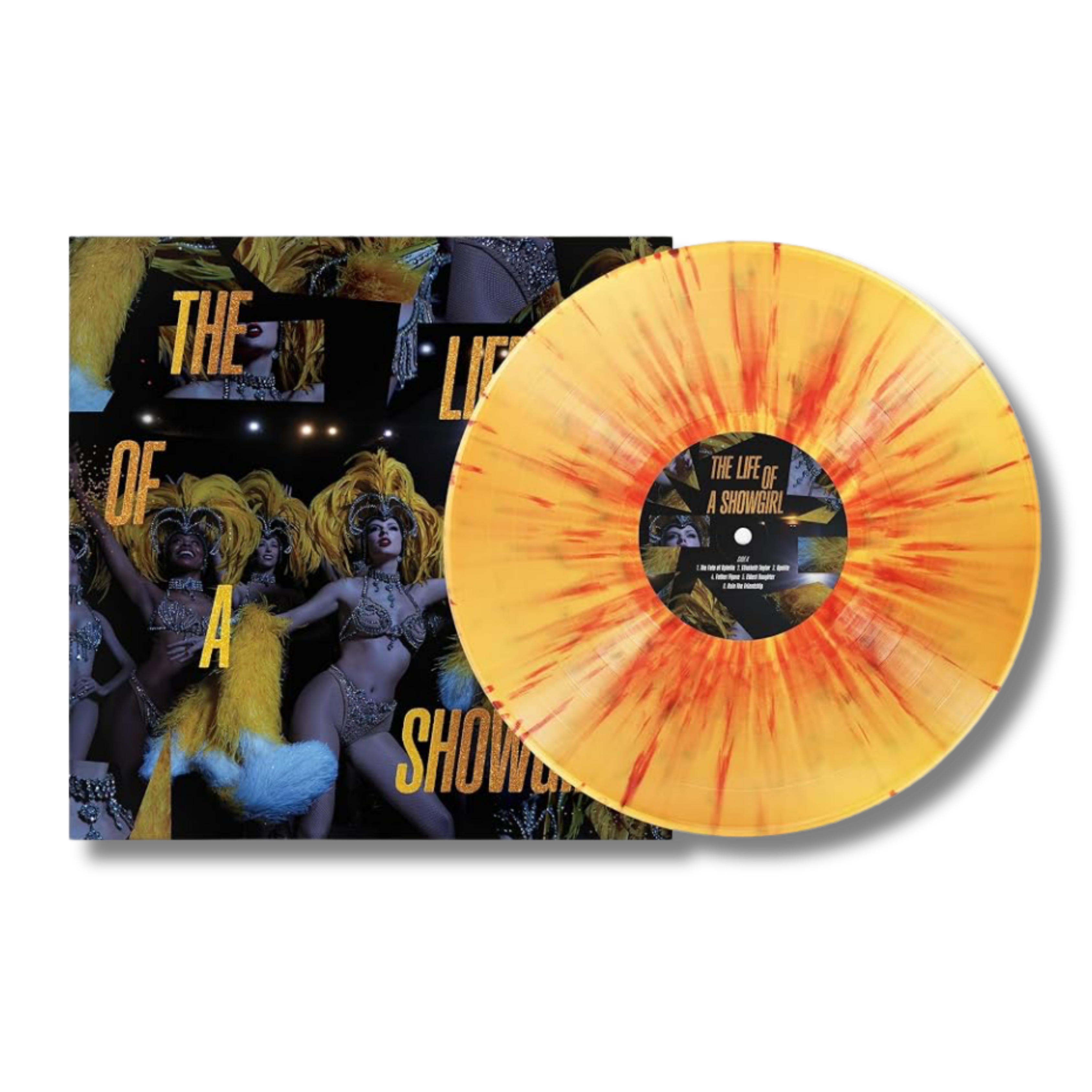 TAYLOR SWIFT - The Life Of A Showgirl [Lovely Bouquet Golden LP]