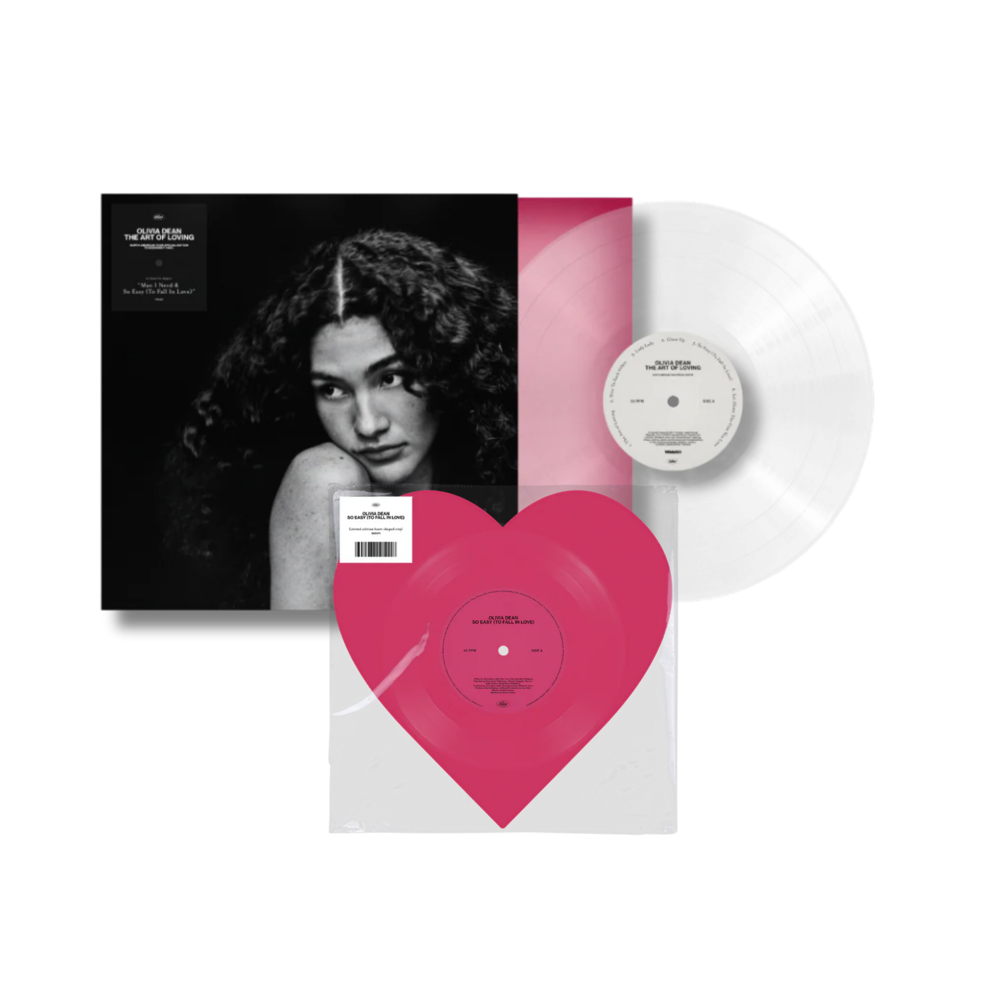 OLIVIA DEAN - BUNDLE [ LP + 10" Heart Shaped] So Easy To Fall In Love [US IMPORT]
