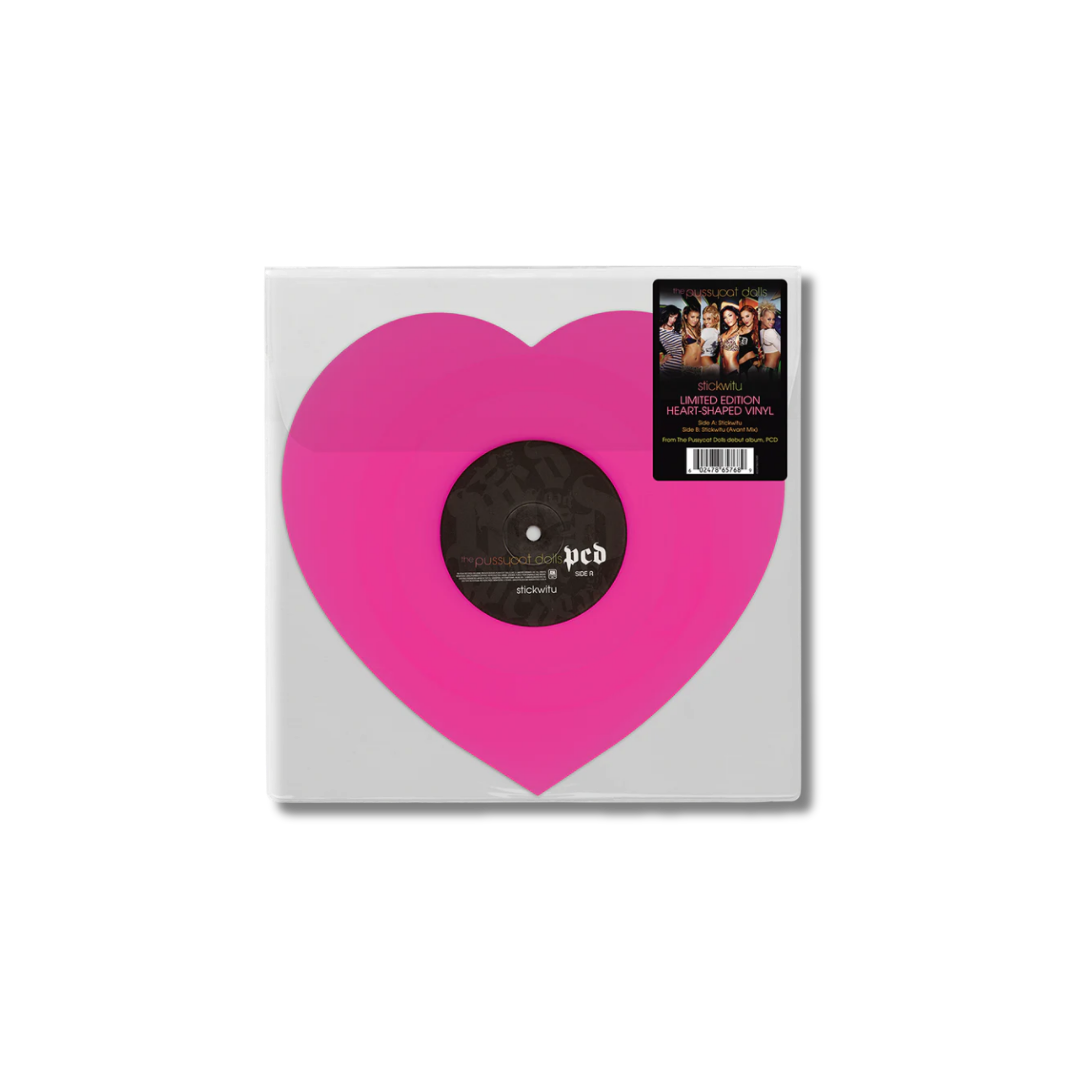 THE PUSSYCAT DOLLS - STICKWITU [Heartshaped Diecut]