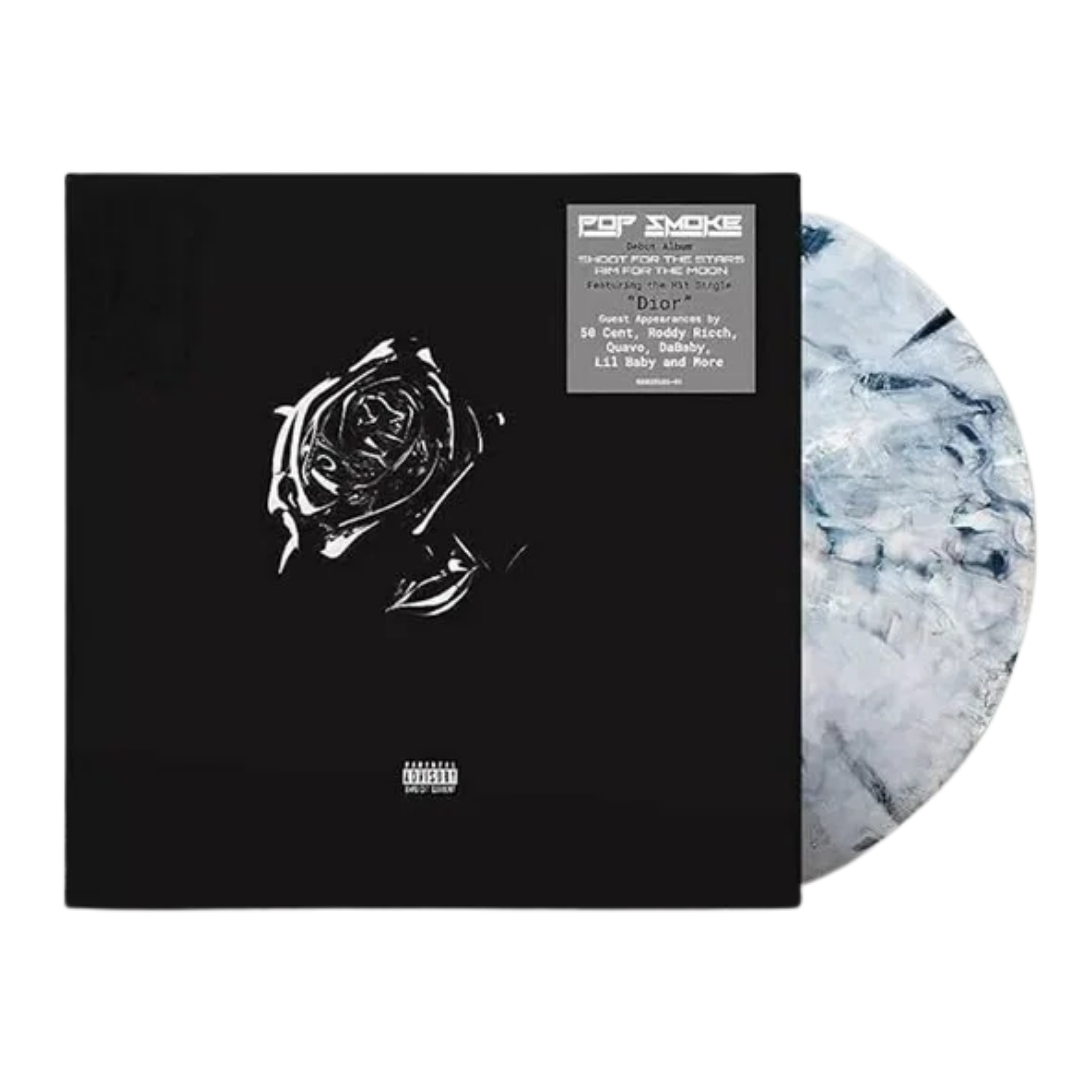 POP SMOKE - Shoot For The Stars Aim For The Moon [Marbled Coloured Vinyl edition]