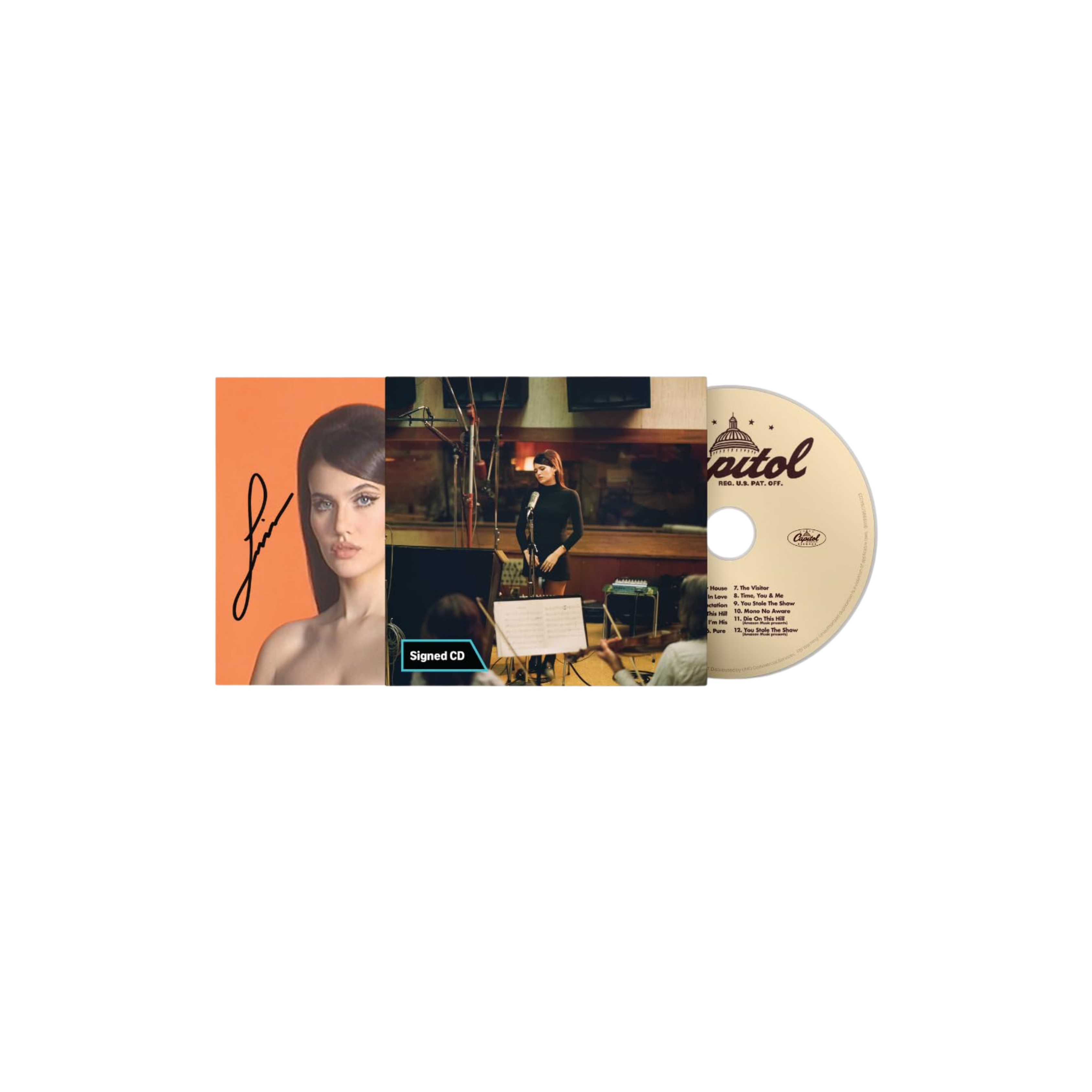 SIENNA SPIRO - Visitor [ALT COVER CD SIGNED INSERT]