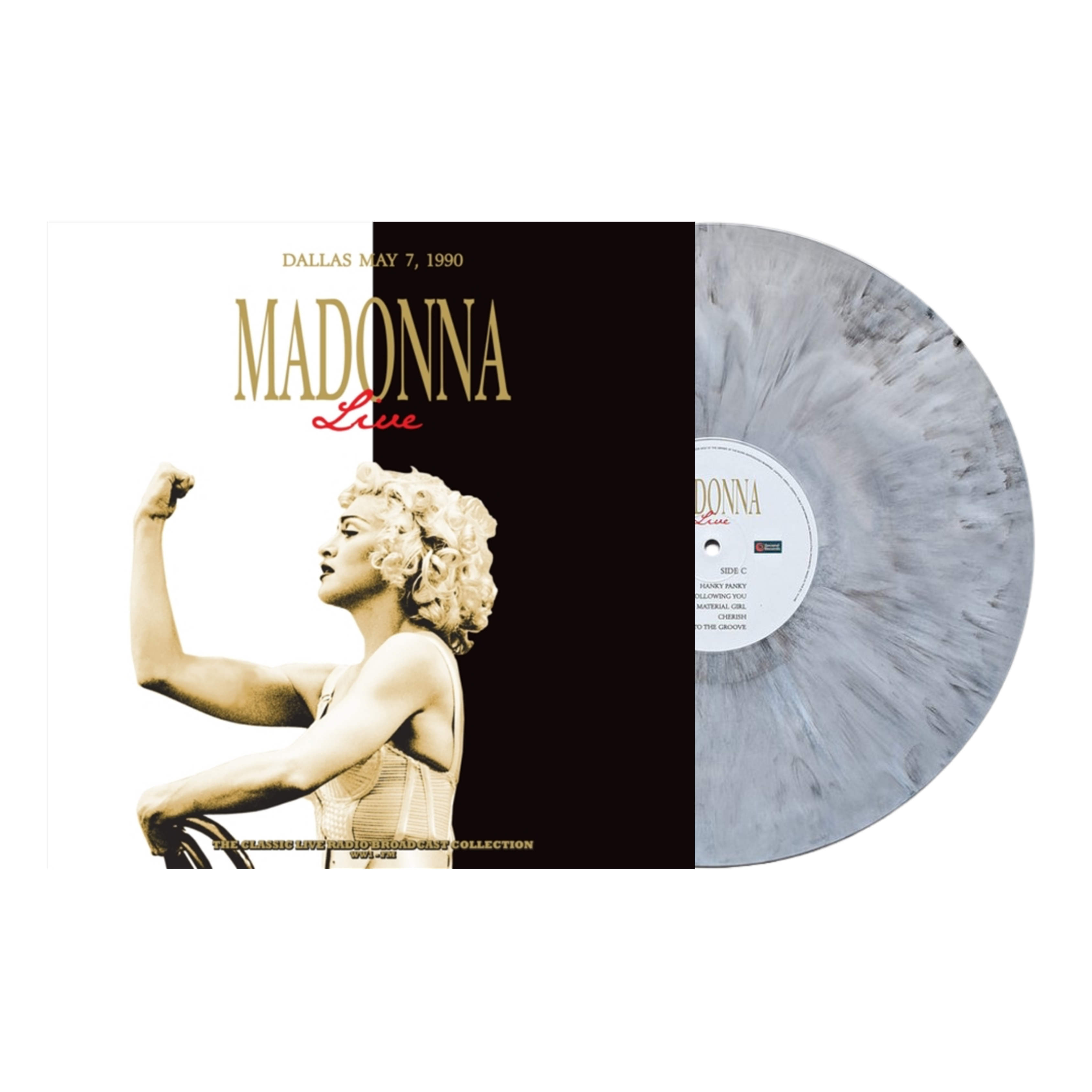 MADONNA - Live In Dallas 1990 [Grey Marble Vinyl]