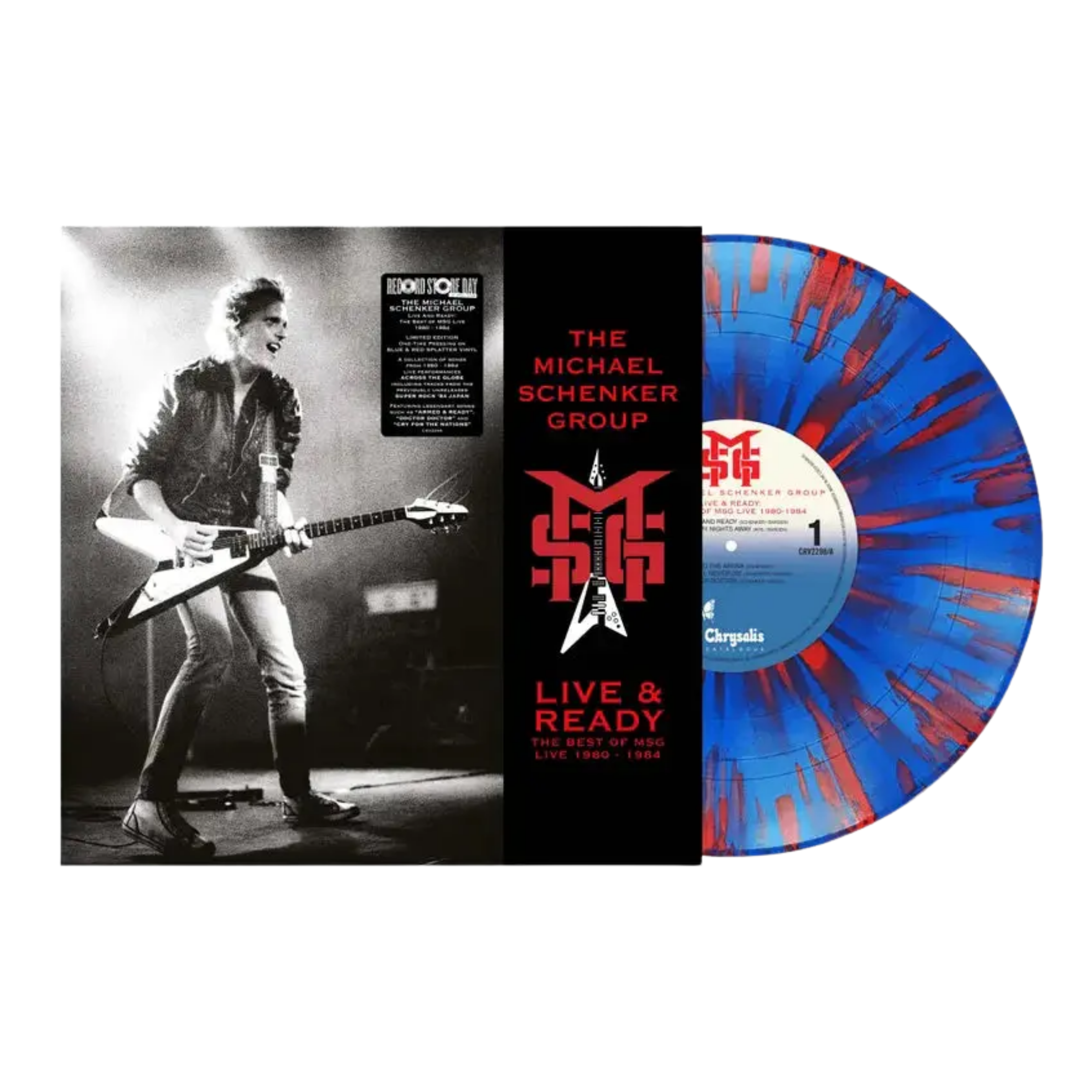 THE MICHAEL SCHENKER GROUP - The Michael Schenker Group - Live & Ready The Best Of Msg Live 1980 - 1984