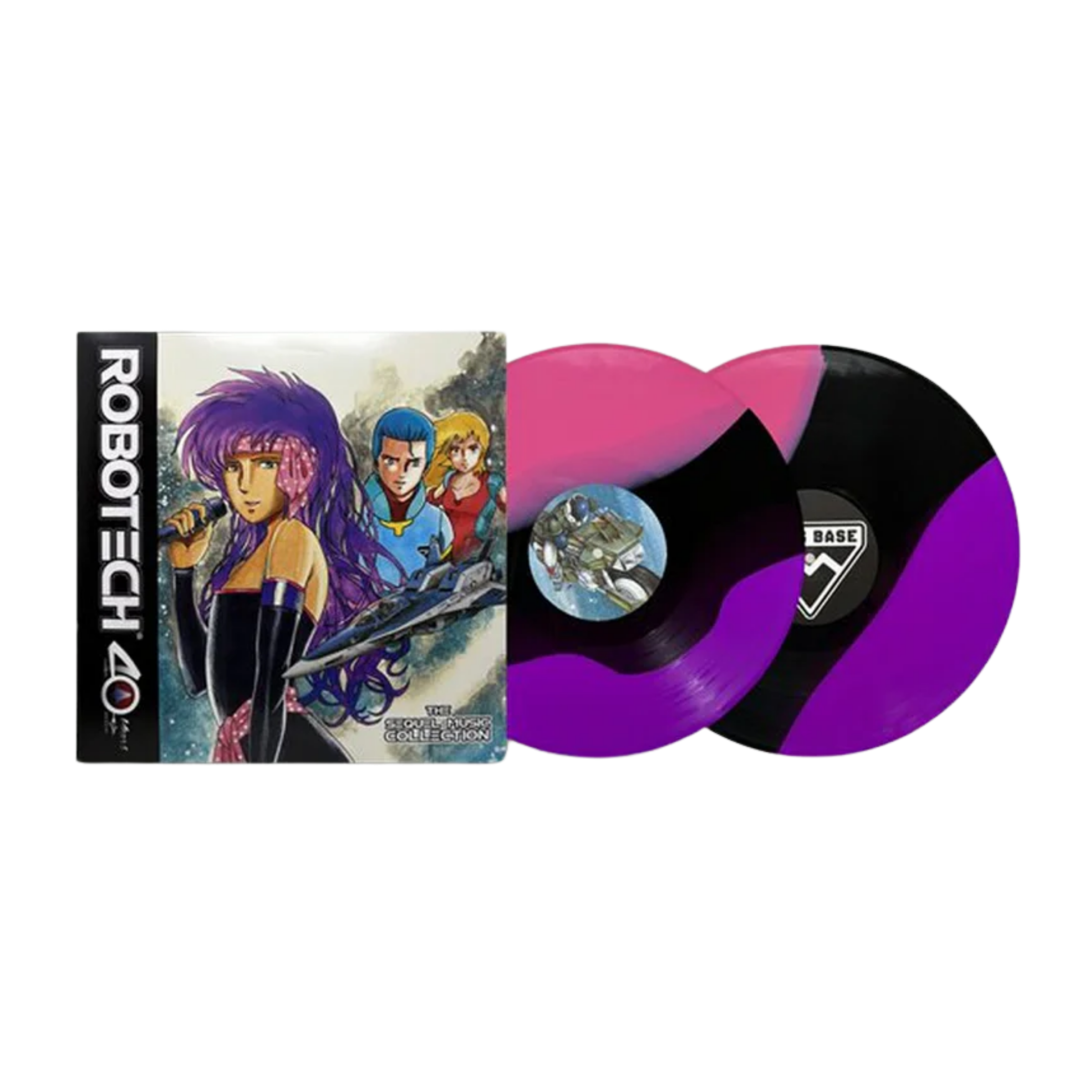 ROBOTECH 3 - Sequel Music [Limited Pink, Purple & Black Vinyl edition]