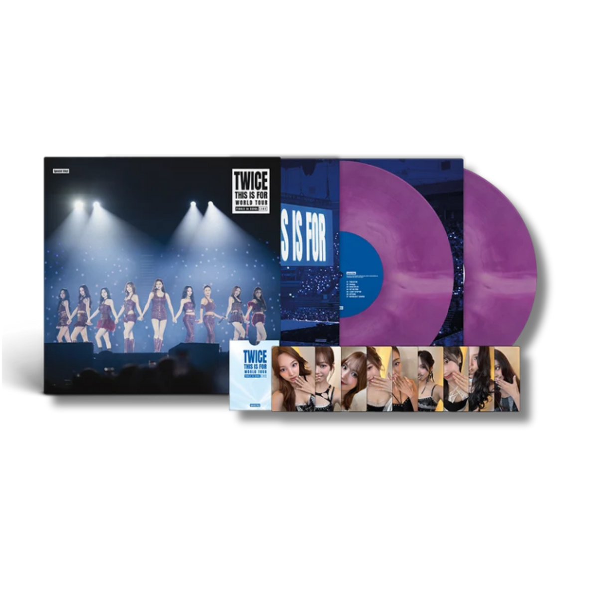TWICE - < THIS IS FOR > WORLD TOUR FINALE IN SEOUL - LIVE LAVENDER GALAXY STORE EXCLUSIVE]