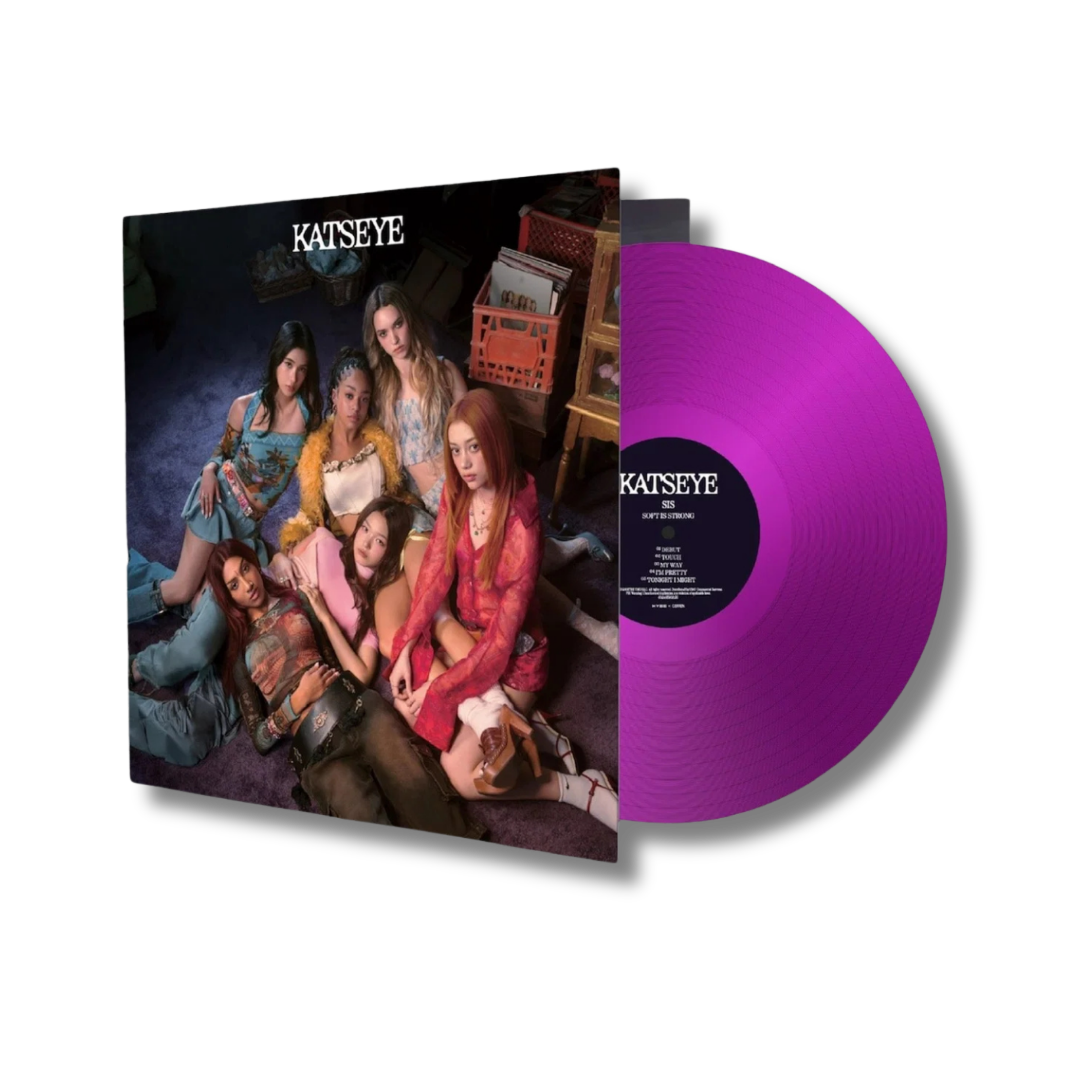 KATSEYE - Sis (Soft is Strong) Limited Purple LP