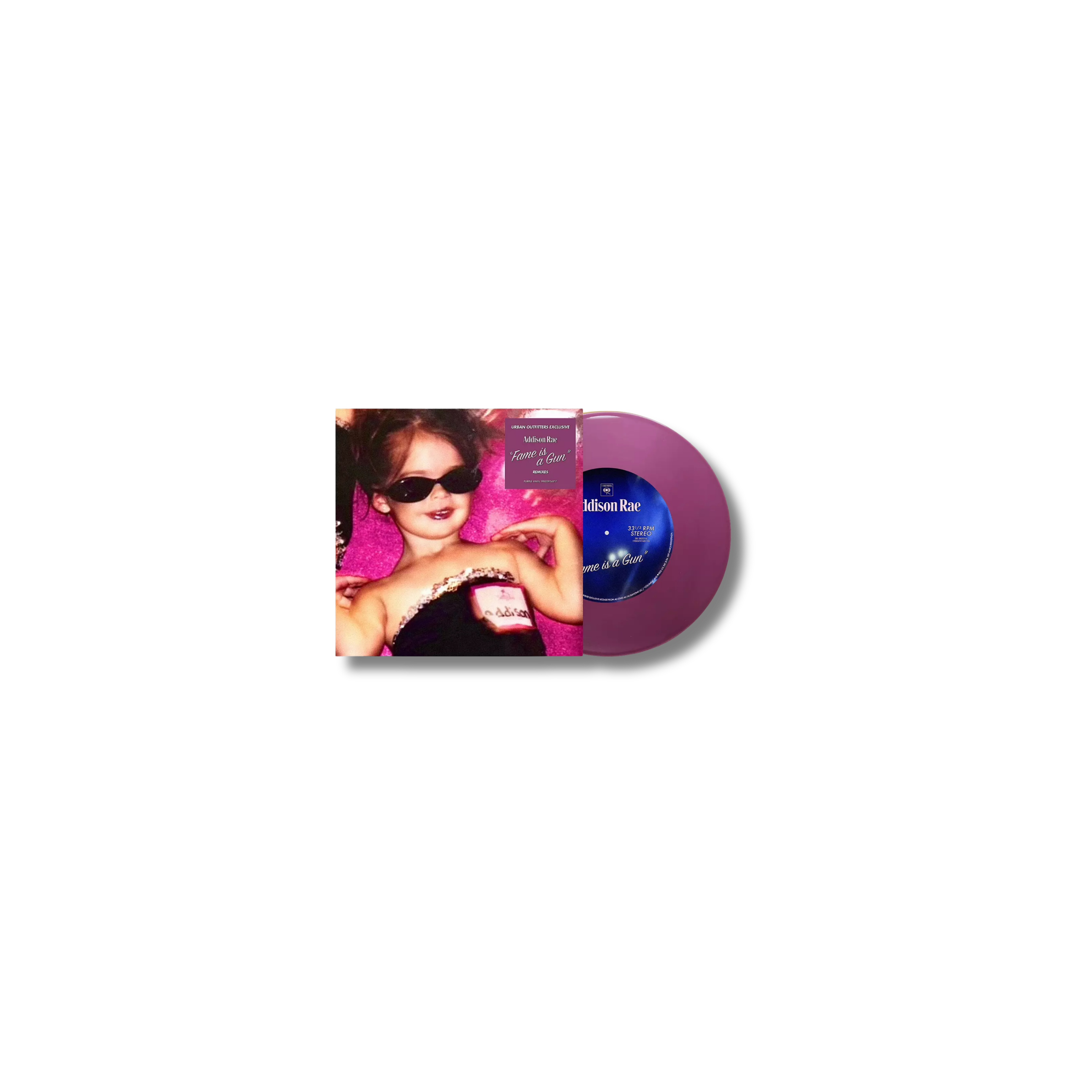 ADDISON RAE - Fame Is A Gun UO Exclusive [7-inch Single]