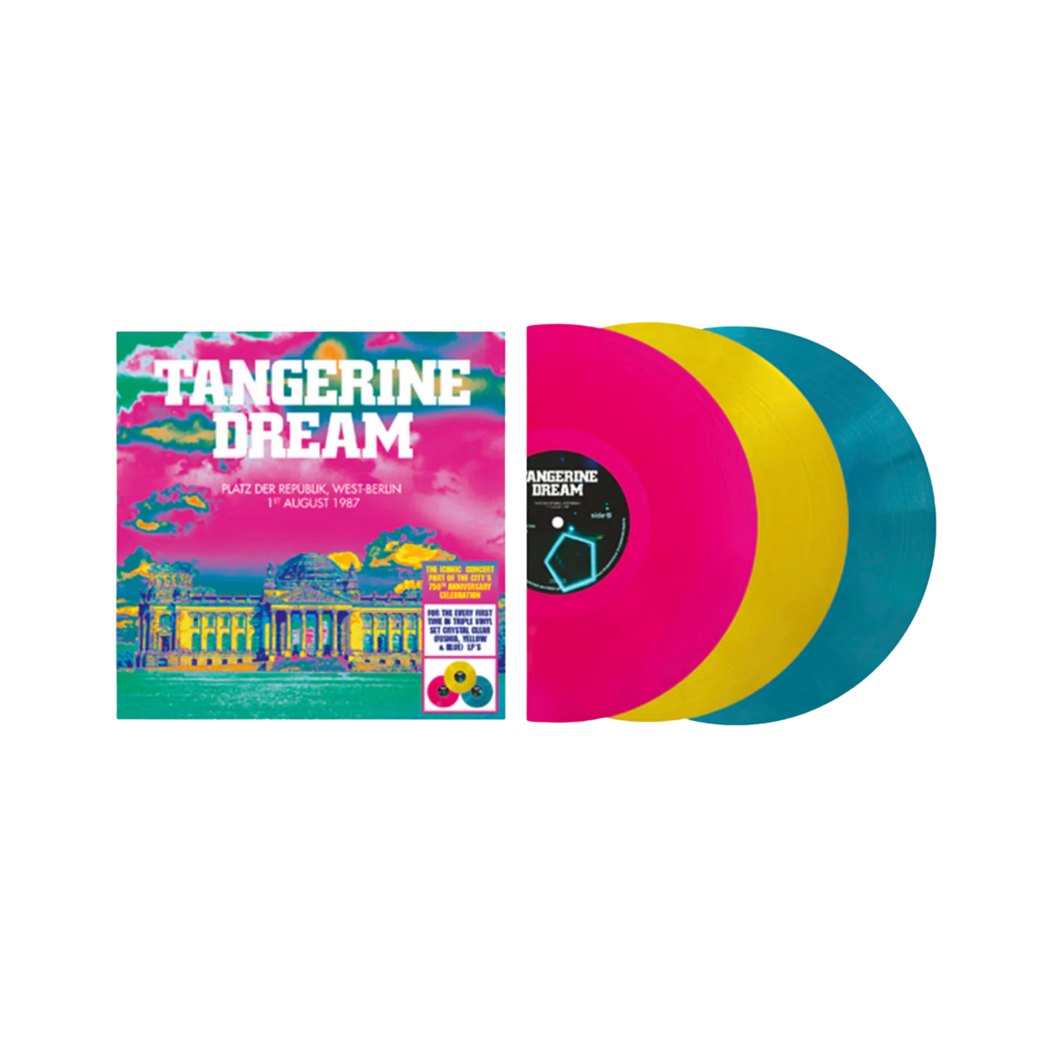 TANGERINE DREAM - Platz Der Republik. West-Berlin - August 1st 1987 [Replenishment]